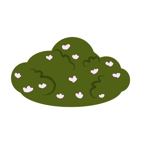 Green bushes clipart 29091615 PNG