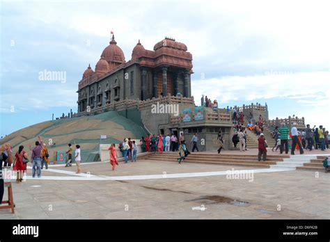 Vivekananda Rock Memorial, Kanyakumari, Tamil Nadu, India Stock Photo ...