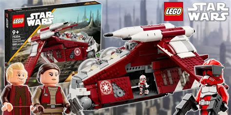 LEGO 75354 Gunship der Coruscant-Wachen enthüllt: Alle Bilder und Infos