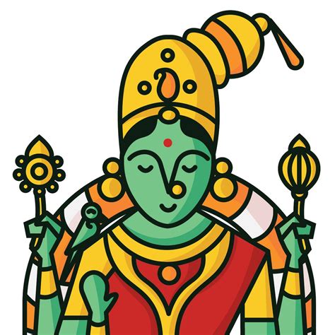 Desi God Icons on Behance in 2021 | God illustrations, Concept art ...