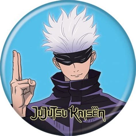 Jujutsu Kaisen Satoru Gojo Button