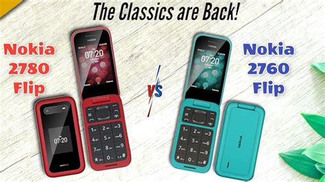 Nokia 2780 Flip (VS) Nokia 2760 Flip - First look, Features, Price ...