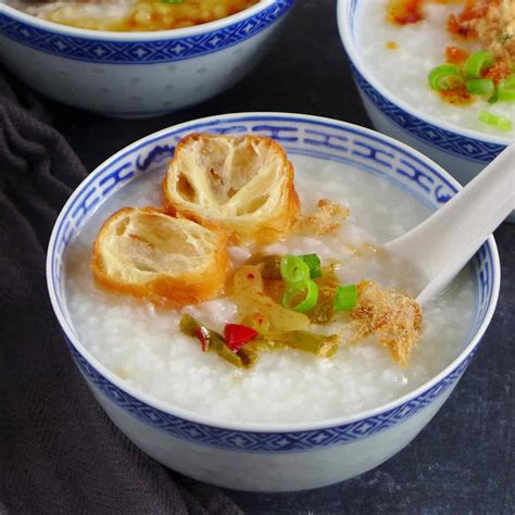 Congee (Chinese Rice Porridge, 粥) - Red House Spice