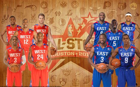 2013 NBA All Star Starters | Wallpup.com