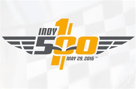 Indy 500 Unveils 100th Race Logo for 2016 | Chris Creamer's SportsLogos ...