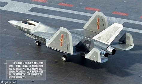 China's secretive J-13 stealth fighter has been revealed | Daily Mail ...