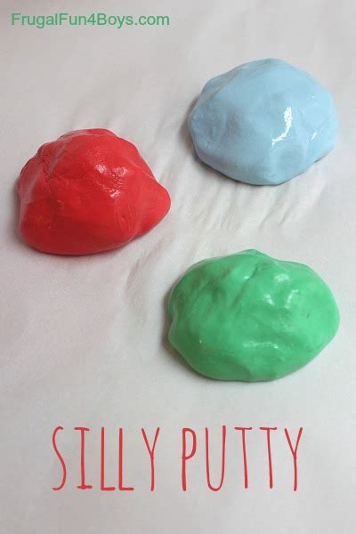 How to Make Silly Putty - Frugal Fun For Boys and Girls