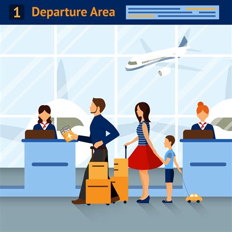 Airport Inside Clip Art