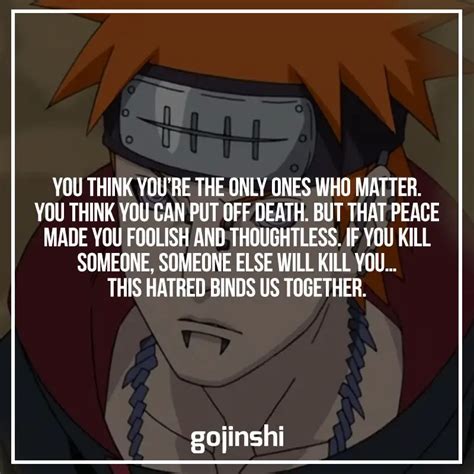 15 Best Thought-Provoking Pain Quotes From Naruto