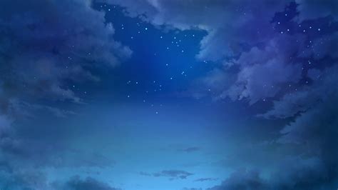 Anime Night Sky Rooftop - Find the best anime city wallpapers on ...