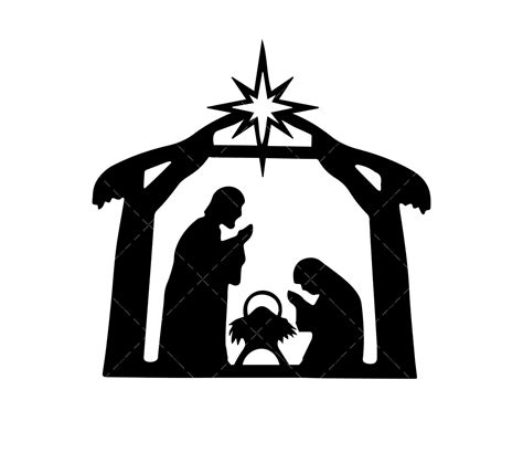 Nativity SVG, PNG, PDF,Nativity Scene SVG, Christmas SVG, merry ...