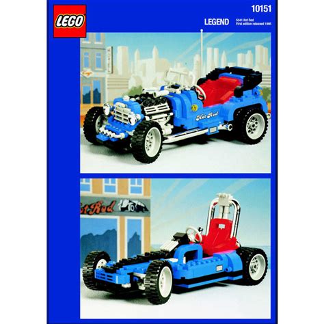 LEGO Hot Rod Set 10151 Instructions | Brick Owl - LEGO Marketplace