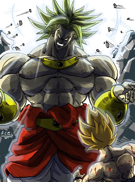 Broly Vs Goku by ACPuig on DeviantArt