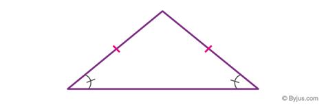 Properties of Isosceles Triangle - Definition & Solved Examples