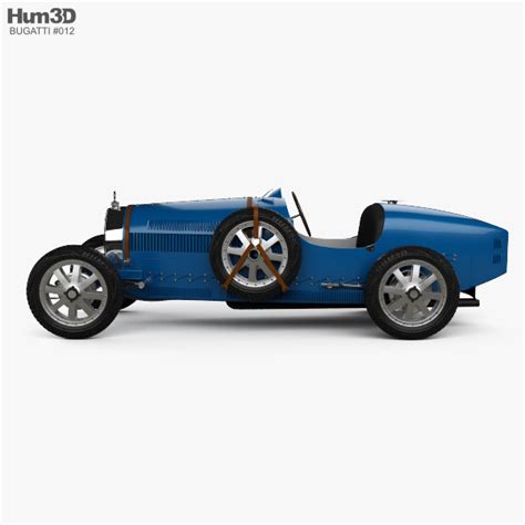 Bugatti Type 35 with HQ interior 1924 3D model - Download Sports car on ...