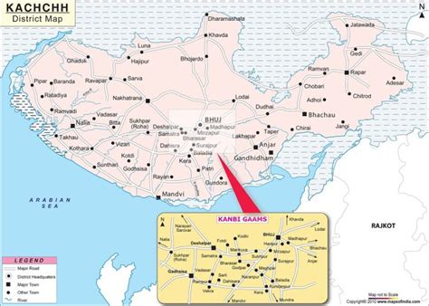 Map of Kutch - SKLPC