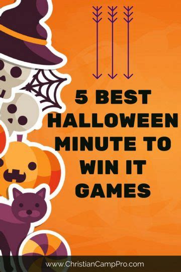 5 Best Halloween Minute To Win It Games - Christian Camp Pro