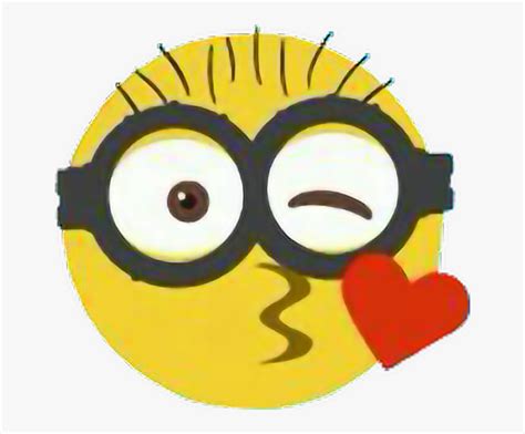 Transparent Minion Eye Clipart - Minions Emoji Png, Png Download ...