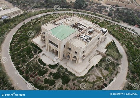 Saddam Hussein`s Deserted Palace Stock Image - Image of palace, aerial ...