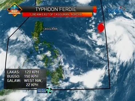 24 Oras: Weather update as of 6:18 p.m. (Sept. 11, 2016) - video ...