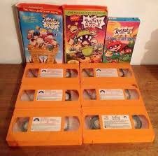 Nickelodeon Orange VHS Tapes : r/nostalgia