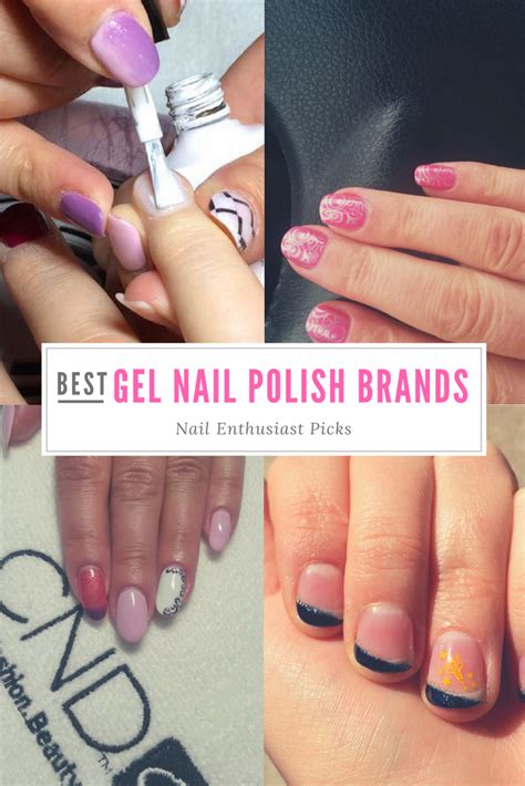 Best Gel Nail Polish Brands (Nail Enthusiast Picks)