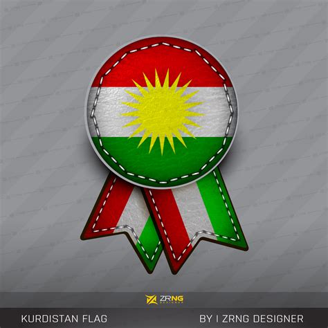 Kurdistan Flag vector material free download