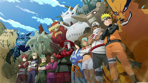 Naruto Jinchūriki and Tailed Beasts 4K Ultra HD Wallpaper