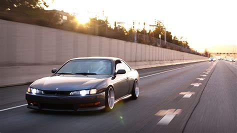 Wallpaper : JDM, sports car, tuning, Nissan 240SX, Convertible ...