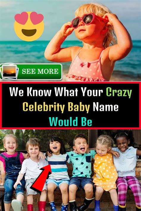 We Know What Your Crazy Celebrity Baby Name Would Be | Celebrity baby ...