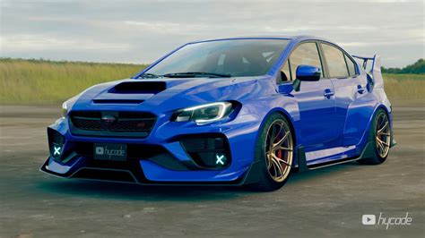 Subaru WRX STI "Muscle Mass" Widebody Is the Best Digital JDM Tuning ...