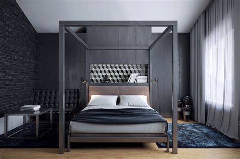 41 Sophisticated Black Themed Bedroom Ideas - Design Swan