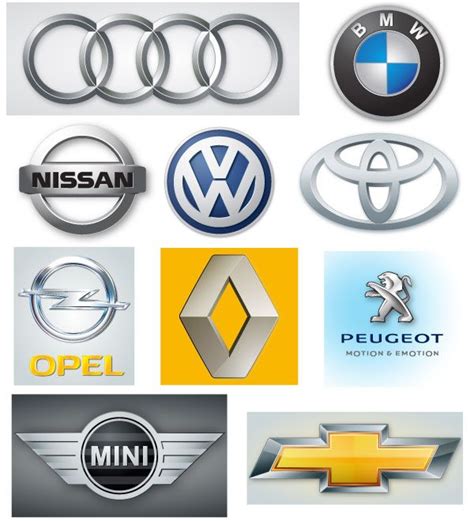 Car Logos And Names List Pdf