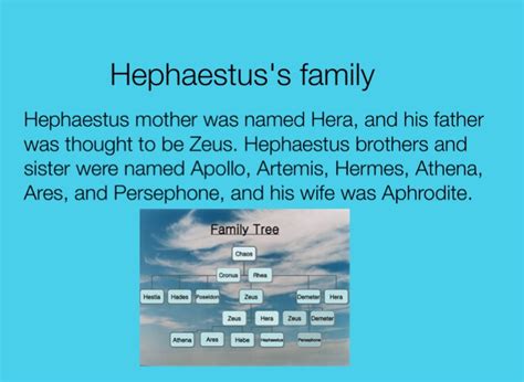 Hephaestus Family Tree