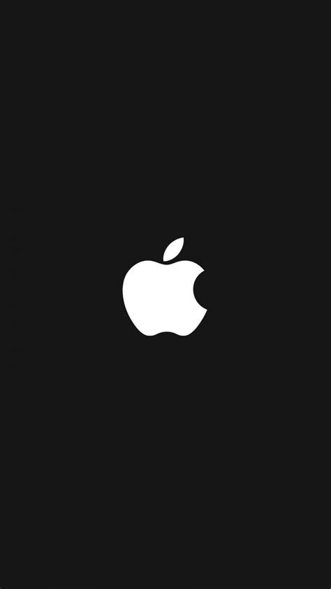 Apple logo black and white | iPhone Wallpaper | Iphone logo, Iphone ...