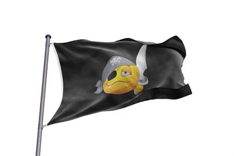 Pirate Flag Emoji - Jolly Roger | Sons Of Pirate