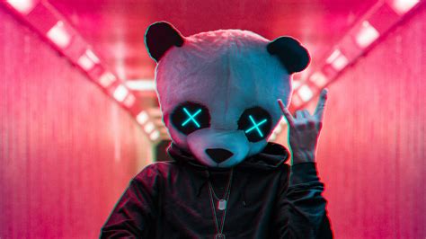 Rockstar Panda 4k Wallpaper,HD Photography Wallpapers,4k Wallpapers ...