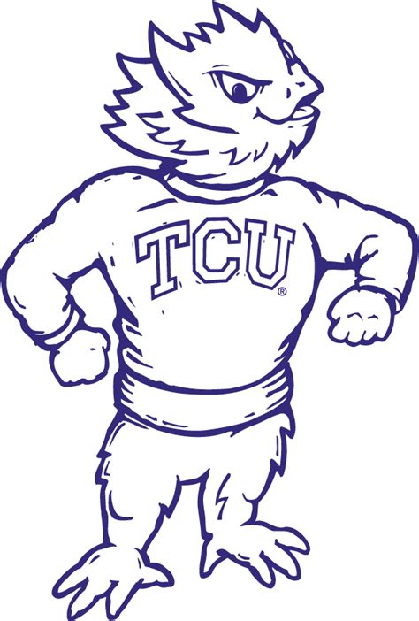 TCU Horned Frogs Logo - Mascot Logo - NCAA Division I (s-t) (NCAA s-t ...