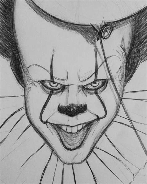 Pennywise Spider Drawing