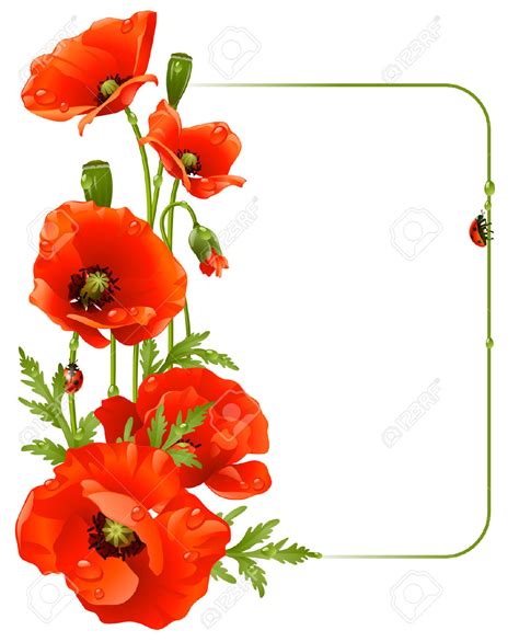 Flower Border Clipart Free | Free download on ClipArtMag