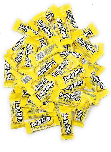 Buy Laffy Taffy Banana Candy - Fun-Size Banana Laffy Taffy Bars - Jokes ...