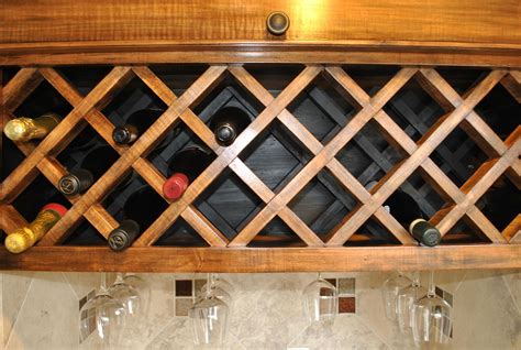 Under Cabinet Wine Bottle Rack | Design For Home