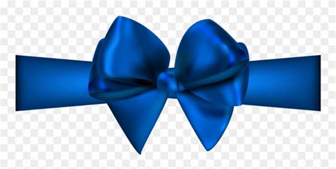 Blue Ribbon With Bow Png Clip Art - Free Ribbon Image With Transparent ...