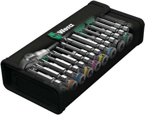 Wera Tools Zyklop Speed Socket Ratchet Metric Toolkit Set 1/4 Dr 8100 ...