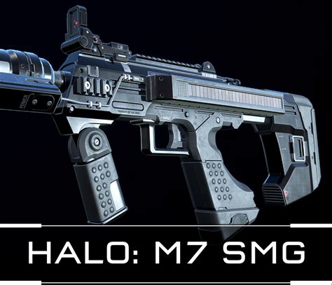 ArtStation - Halo M7 SMG