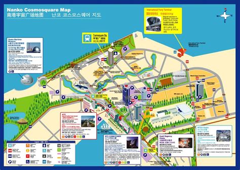 Osaka Tourist Map - Osaka • mappery