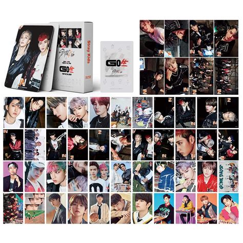 Buy Kpop Stray Kids Photo Cards 54Pcs Stray Kids Lomo Cards Stray Kids ...