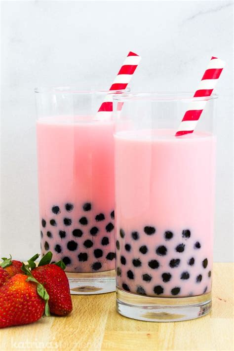 Strawberry Milk Bubble Tea