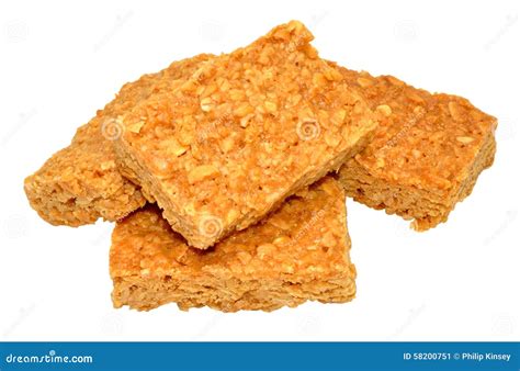 Golden Syrup Oat Flapjacks stock image. Image of flapjacks - 58200751