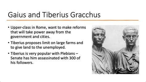 Gaius and Tiberius Gracchus - YouTube